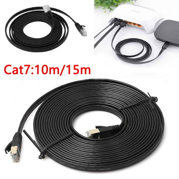 10m Premium Ethernet Cable Cat5E Router Xbox PS3 PS4 Sky+HD Sky Q lot